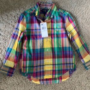 NWT size 4 button down shirt